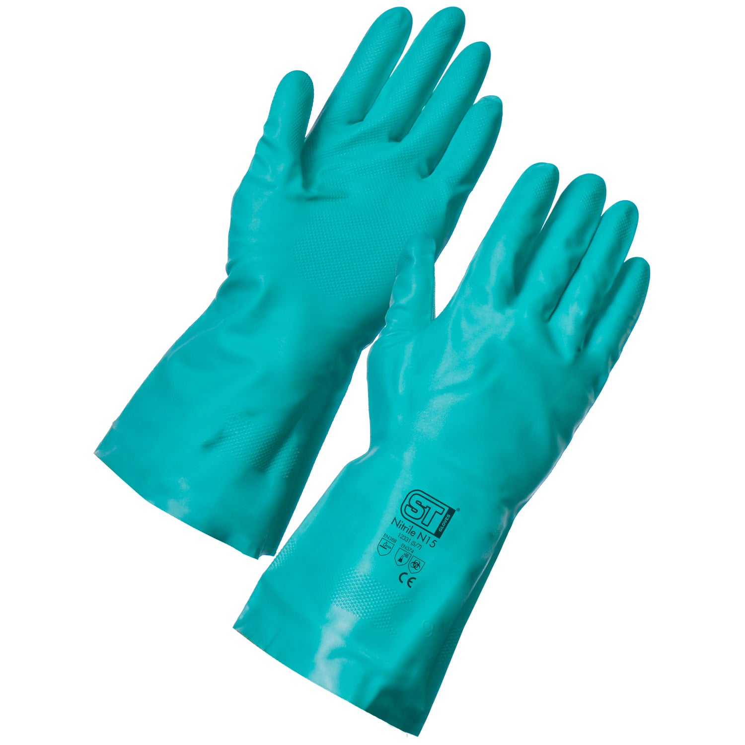 Nitrile Gloves N15 - Case Of 144 - Available In Blue & Green