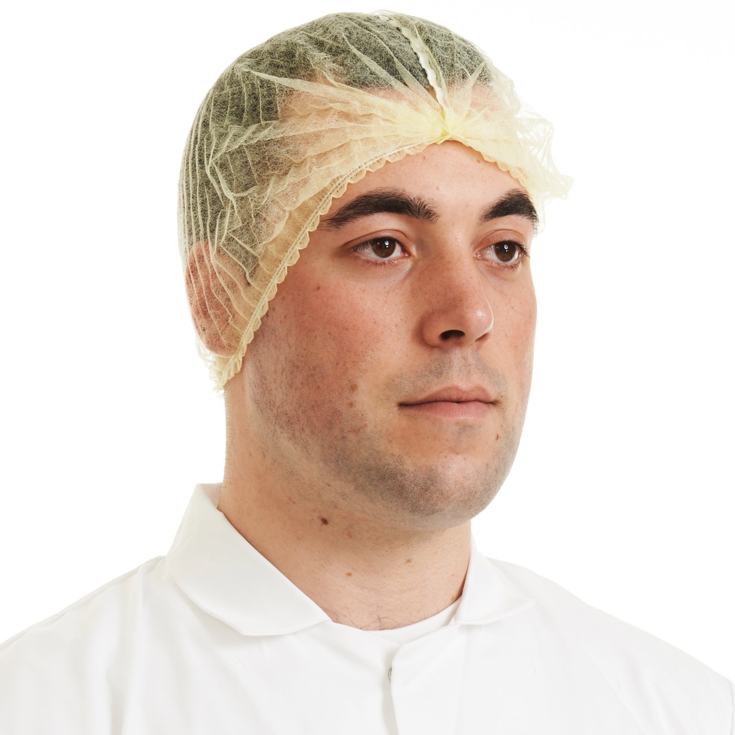 yellow hair cap