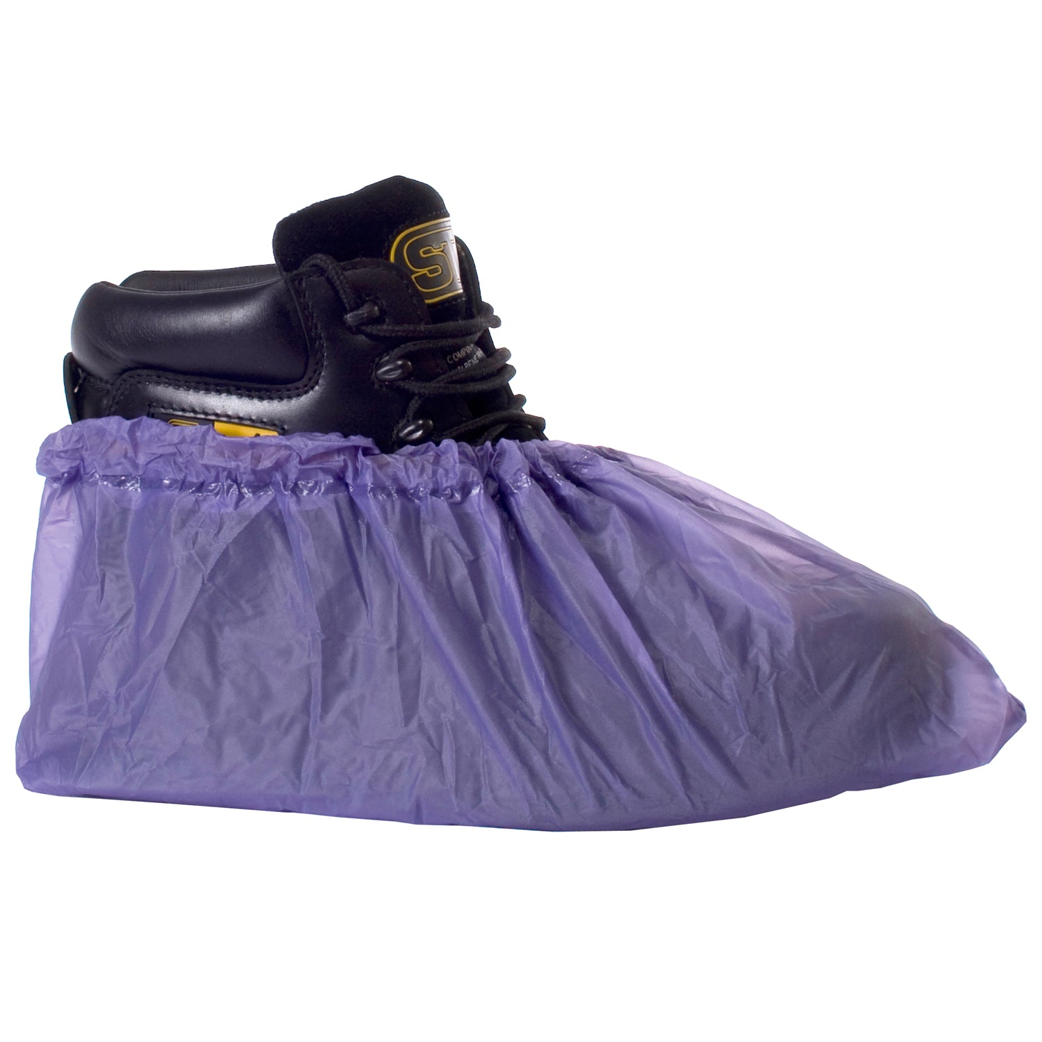 Disposable PVC Overshoes - 2 Colours And 2 Sizes - Case Of 400