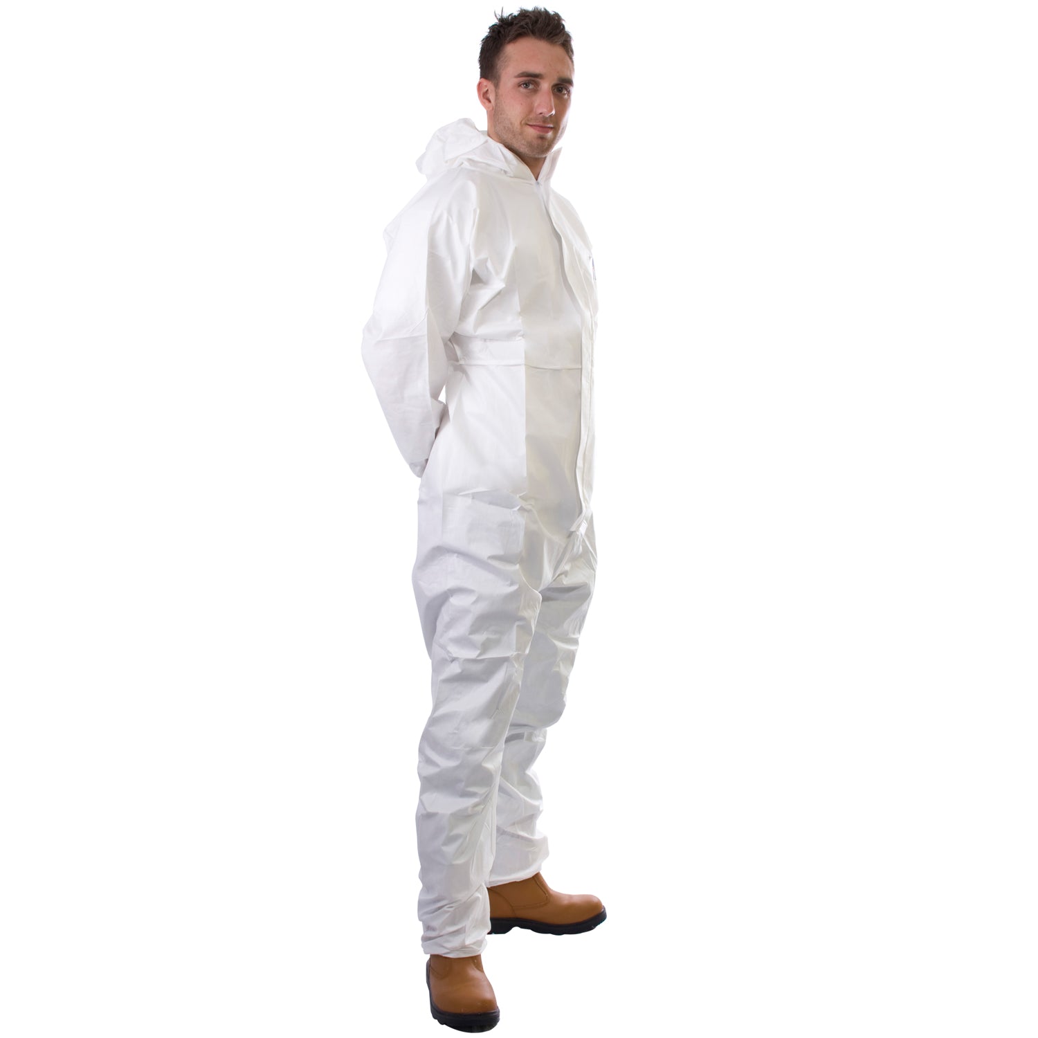 White Disposable Coverall Type 5/6 - 65g/m2 - Supertex