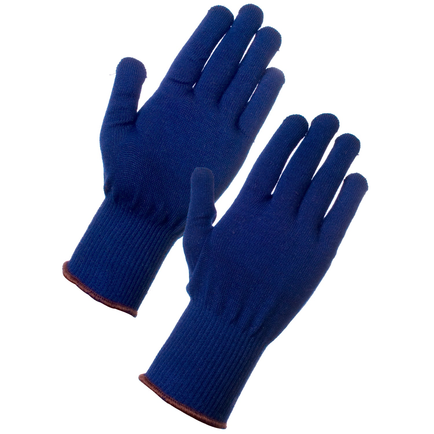 blue thermal gloves