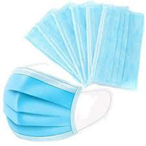 3 Ply Type IIR Box of 50 Disposable Face Masks EN14683