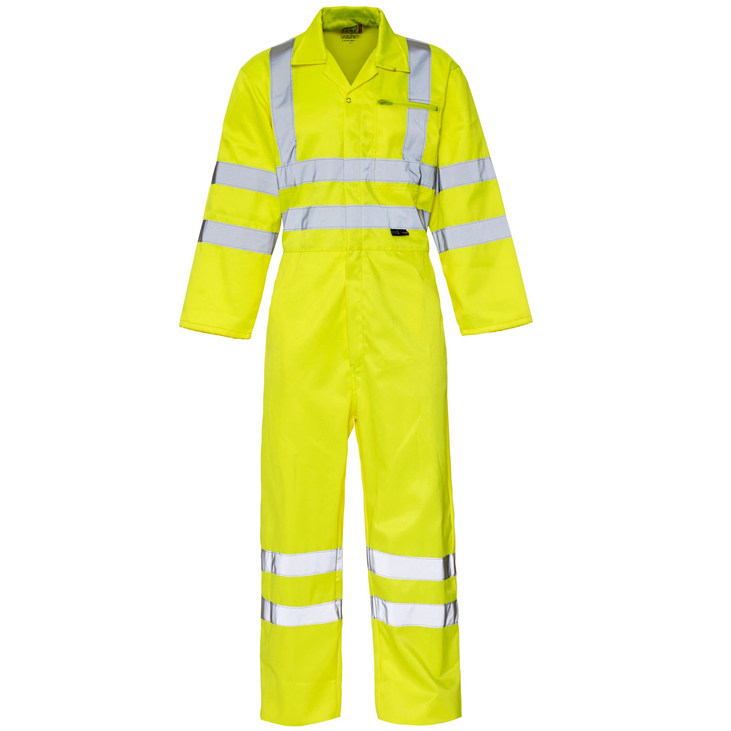Hi Vis Yellow Coverall - EN 471 Class 3