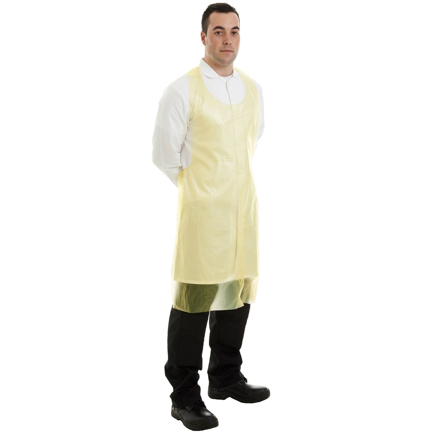 PE Disposable Apron - 20mu Thick - Box Of 1000 - 5 Colours Available
