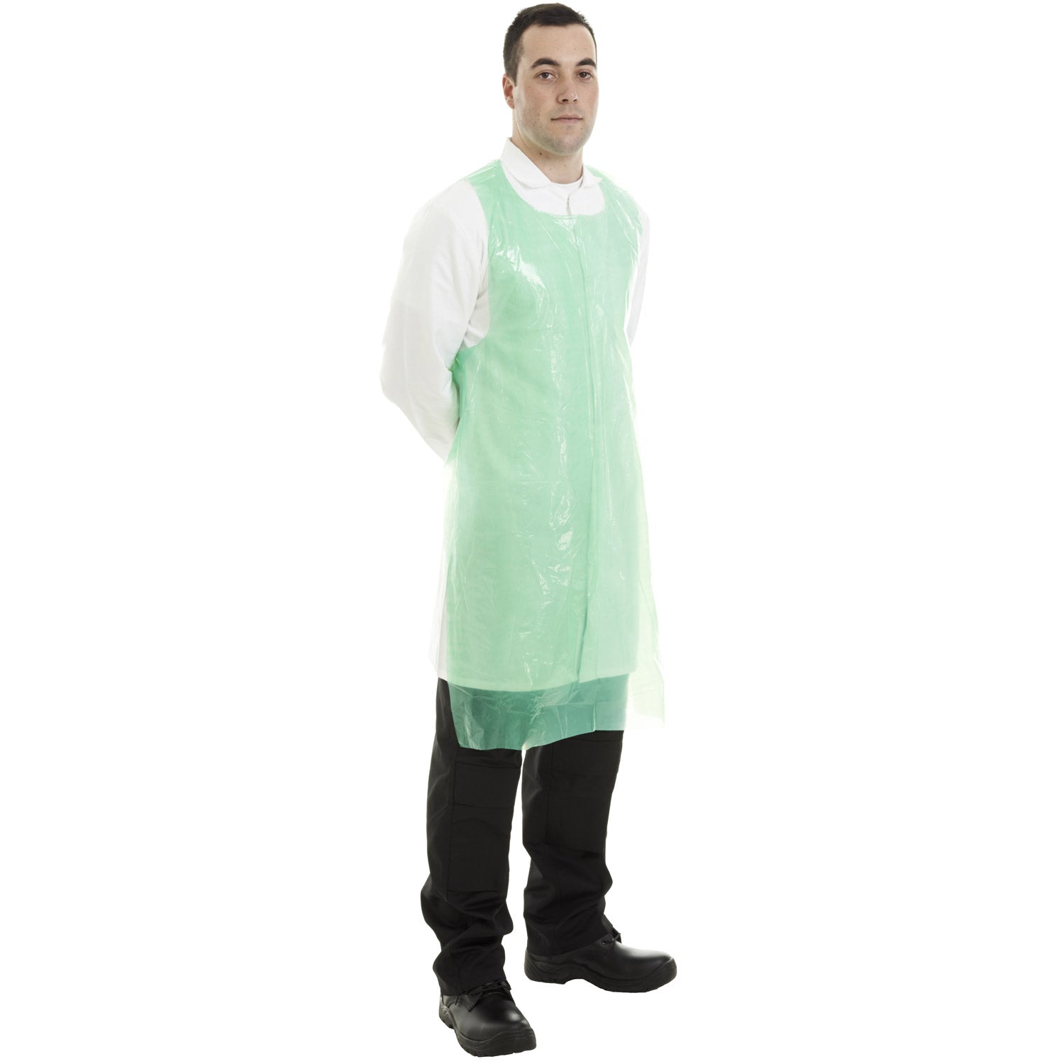 Disposable PE Apron 30 Micron - (Case of 1000) - 2 x Lengths & 4 Colours