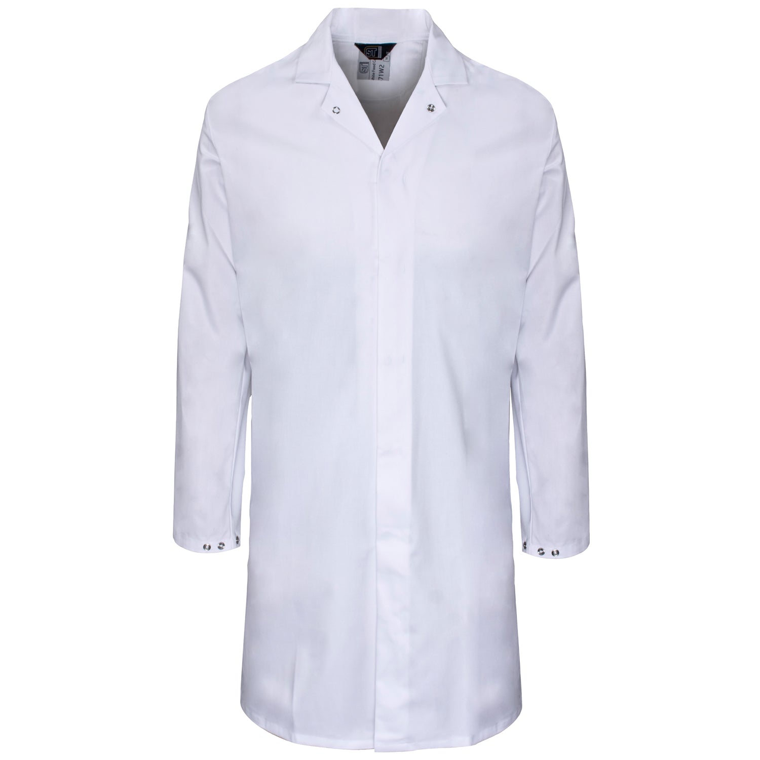 Food Coat Polycotton 245gsm With Inside Pocket