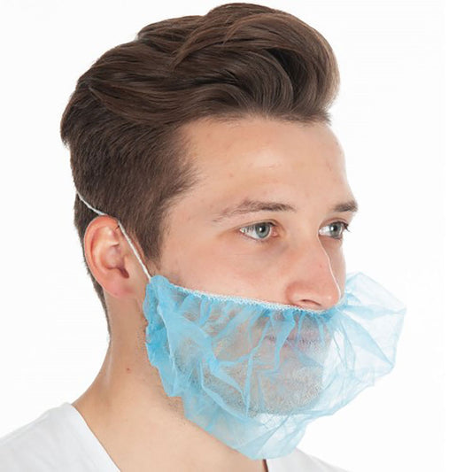 blue beard cover mask snood