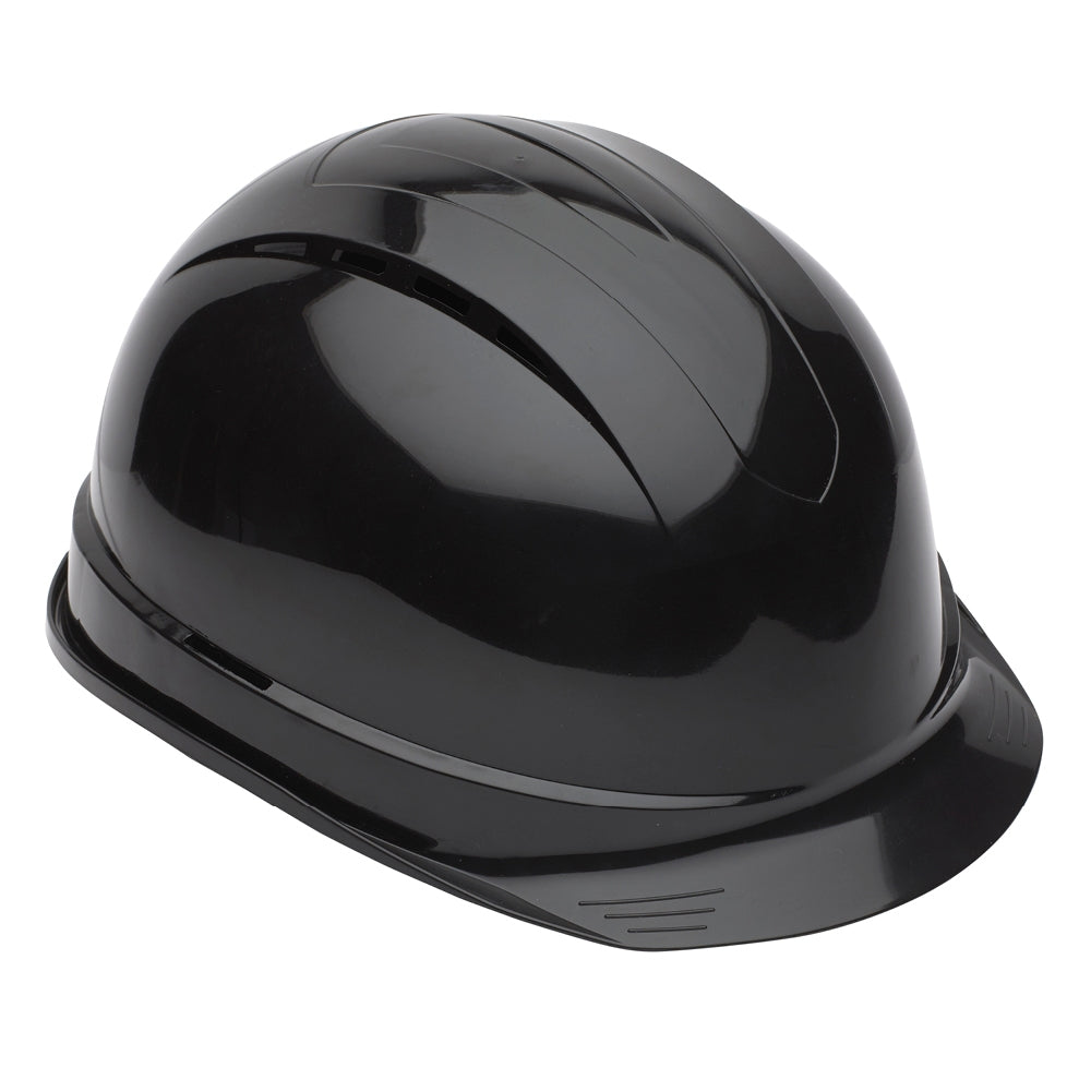 black hard hat