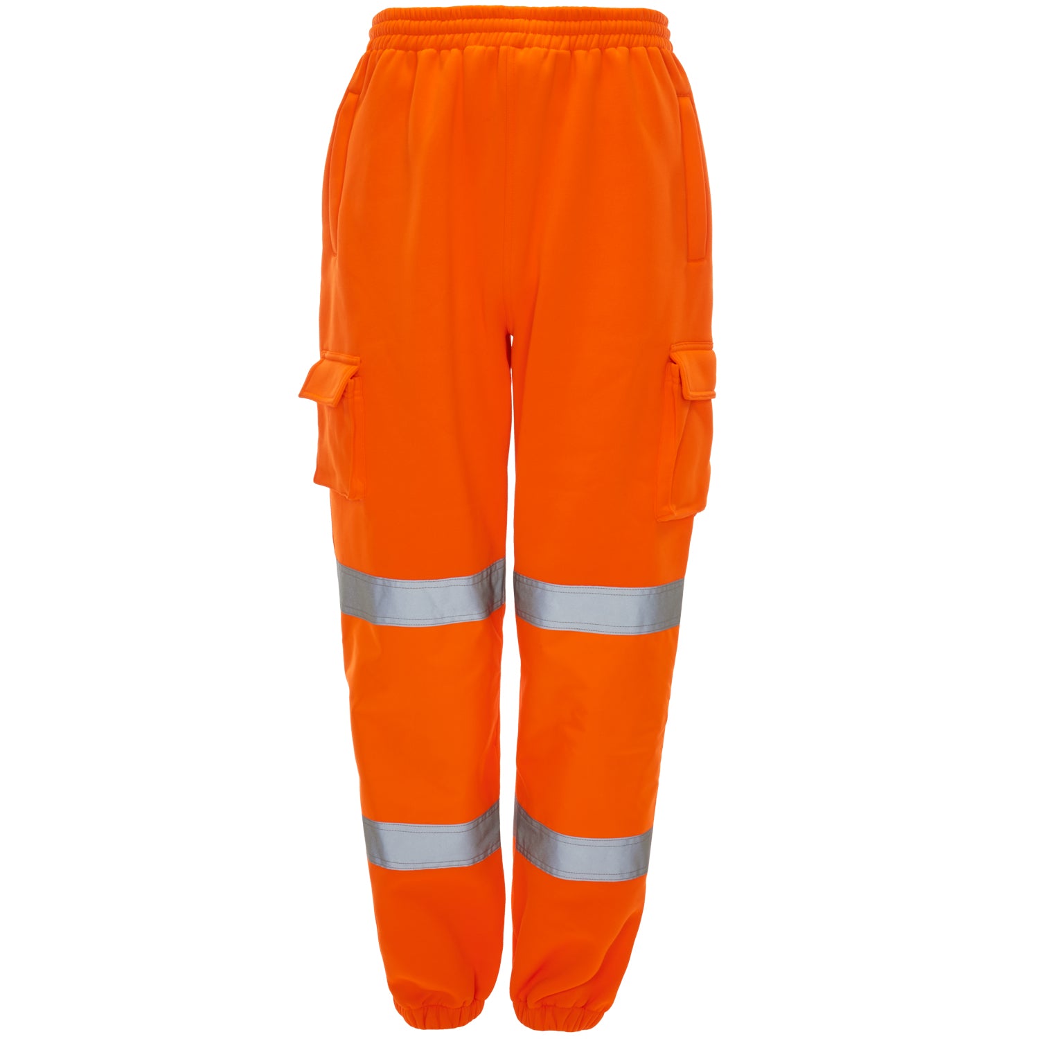 Hi Vis Orange Jogging trousers - 2 Band